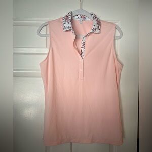 Fairway & Greene Detailed Sleeveless Top